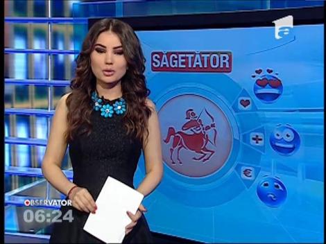 Vărsătorii au noroc la muncă: Horoscopul zilei, cu Andreea Joiţa
