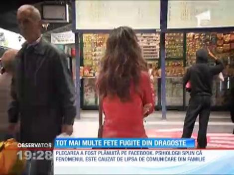 Tot mai multe fete fug de acasă din dragoste!