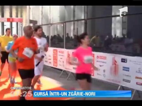 Peste 1.500 de oameni au alergat pe scările celui mai înalt zgârie-nori din Franţa