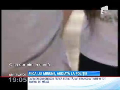 Aventura fiicei lui Adi Minune s-a terminat! Franco şi Carmen au ajuns la Poliţie