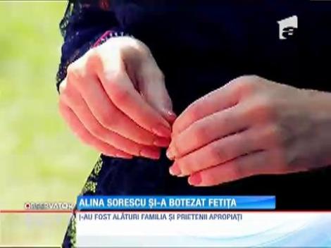 Alina Sorescu şi Alexandru Ciucu şi-au botezat fetiţa