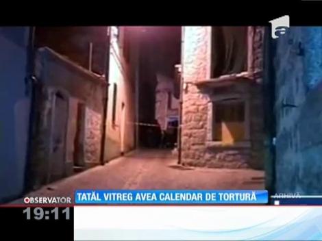 Un tată îți nota în calendar torturile aplicate celor doi copii ai săi