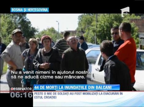 Update / 44 de morţi la inundaţiile din Balcani