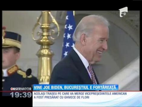 Vine Joe Biden! Bucureştiul se transformă într-o fortăreaţă!