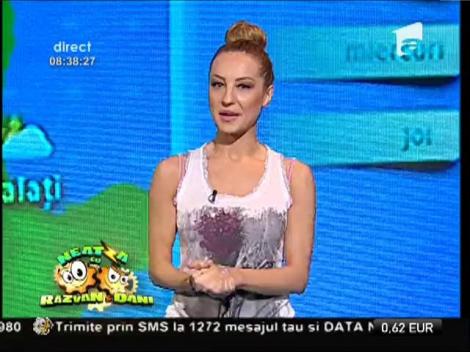 Vremea cu Flavia Mihăşan: "Bucuraţi-vă de soare acum! De miercuri vor reveni ploile"