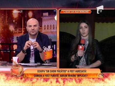Echipa Un Show Păcătos a fost agresată, iar camera i-a fost furată operatorului!