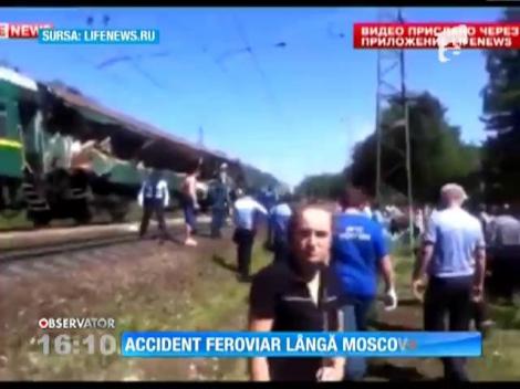Update: Accident feroviar lângă Moscova