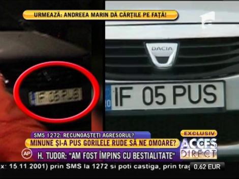Presupusa mașină a agresorului care a făcut praf camera echipei Antena 1 a fost găsită!