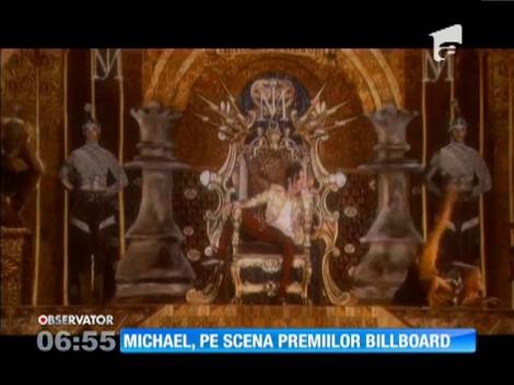 Michael Jackson a făcut senzaţie pe scena premiilor Billboard