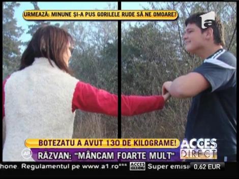 Bote, vedeta Antenei Stars, a avut 130 de kilograme!