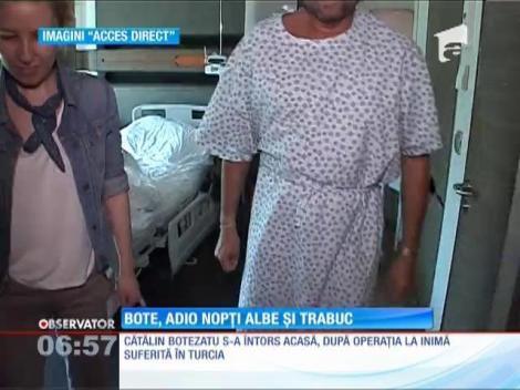 Cătălin Botezatu s-a întors acasă