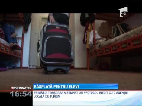 Răsplată pentru elevii silitori