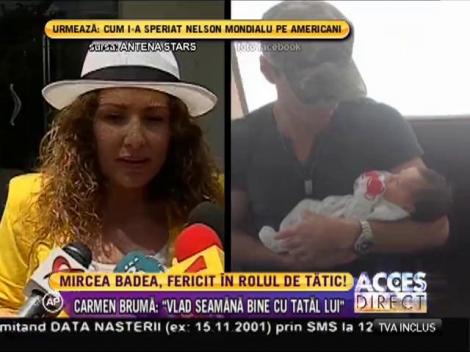 Mircea Badea schimbă scutece și merge cu băiețelul său la plimbare