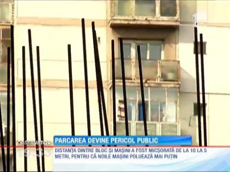 Parcarea devine pericol public