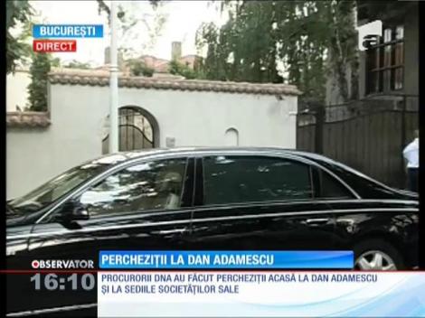 Dan Adamescu s-a trezit cu procurorii DNA la uşă