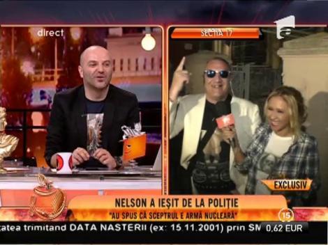 Nelson Mondialu a ieșit de la Poliție: ”Au spus că sceptrul e armă nucleară!”