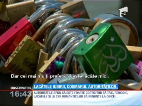 Lacătele iubirii, coşmarul autorităţilor