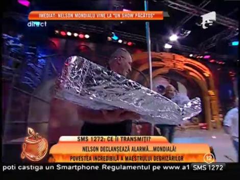 Cadou de la Nelson Mondialu: un purceluș la rotisor!