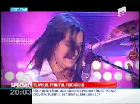 Flavius Hosu, micul toboşar cu viitor mare