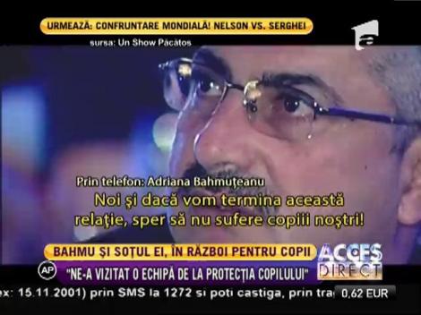 Adriana Bahmuţeanu şi soţul ei, în război pentru copii