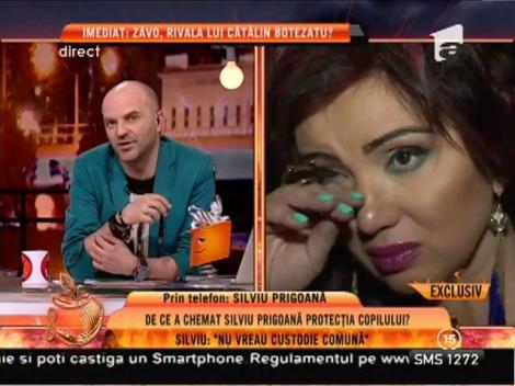 Silviu Prigoană: "Adriana mă acuză că sunt violent cu copiii!"