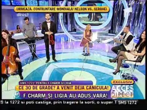 Uite ce piesă i-a dedicat Simona Gherghe tatălui ei, la ”Acces Direct”!