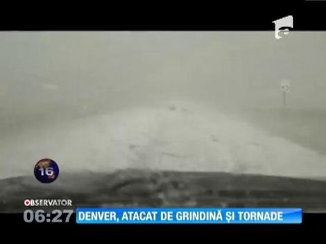 Furtună violentă în marele oraş american Denver