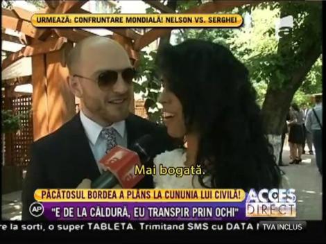 Cătălin Bordea nu mai este burlac