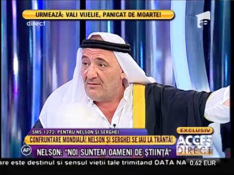 Nelson Mondialu: "Laura Pausini a stat pe piciorul meu"