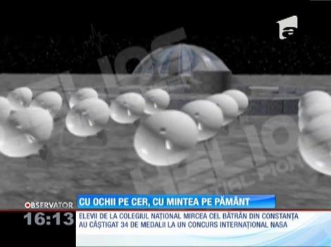 Elevii de la Colegiul Mircea cel Bătrân din Constanţa fac furori în staţiile NASA