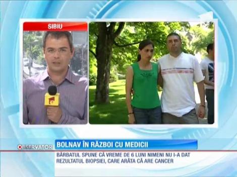 Pacient în vârstă de 42 de ani în război cu medicii