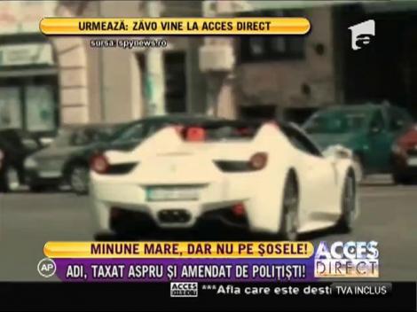 Adrian Minune, amendat de poliţişti: Uite ce a făcut în trafic!