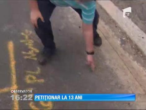 Restricţii de viteză pe o stradă din Statele Unite