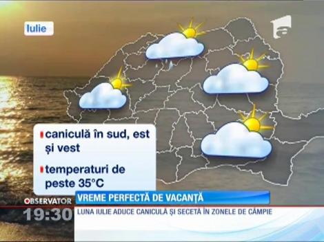 Vreme perfectă în următoarele trei luni: Iată prognoza pentru perioada concediilor!