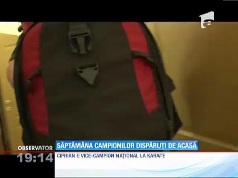 Update / Vicecampion naţional la karate, dispărut de acasă