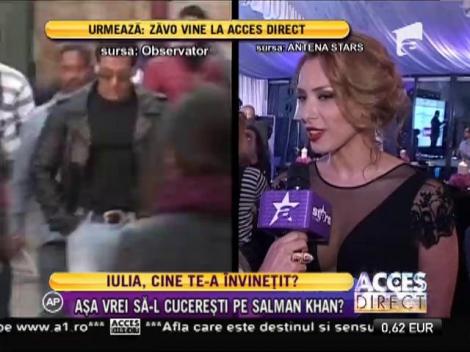 Iulia Vântur, vânătăi pe picioare