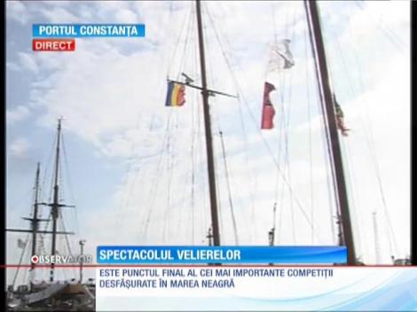 Spectacolul velierelor în portul Constanța