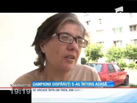 Campionii dispăruți s-au întors acasă