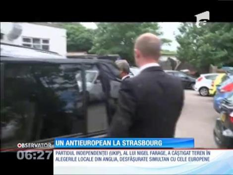 Un antieuropean la Strasbourg