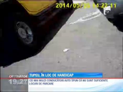 Tupeu, în loc de handicap