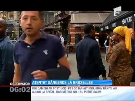 Atac sângeros la Bruxelles