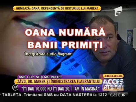 O nouă parte din înregistrarea audio a flagrantului Oanei Zăvoranu!