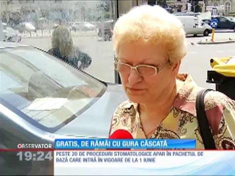 Serviciile stomatologice, gratis pană când se termină banii