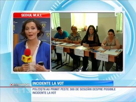 300 de sesizări privind posibile nereguli la vot