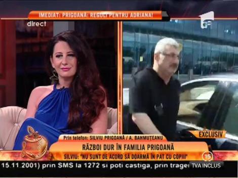 Silviu Prigoană: "Adriana a cheltuit 60.000 de euro într-o ora"