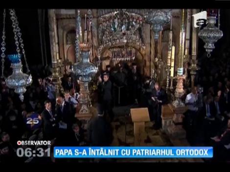 Suveranul Pontif s-a întâlnit cu Patriarhul ortodox al Constantinopolului
