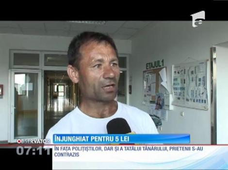 Tânăr de 18 ani înjunghiat în piept pentru o bere