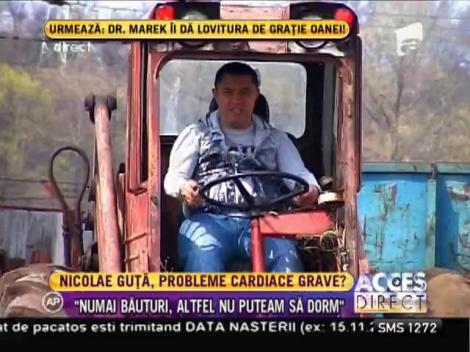 Nicolae Guţă ar avea grave probleme cardiace