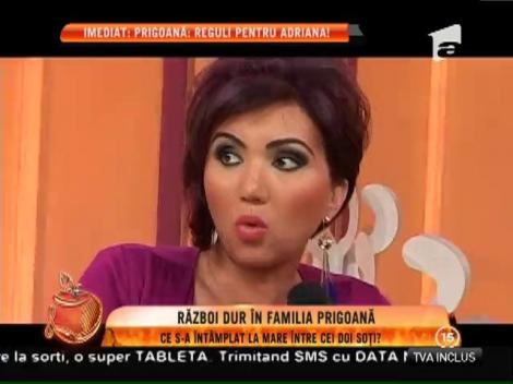 Război dur în familia Prigoană