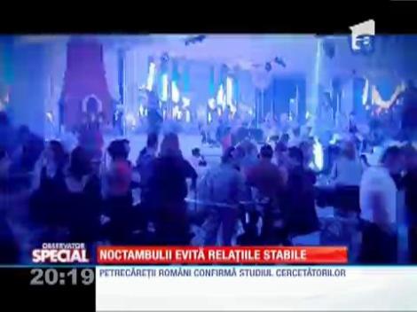 SPECIAL!  Noctambulii evită relațiile stabile